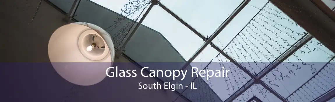 Glass Canopy Repair South Elgin - IL