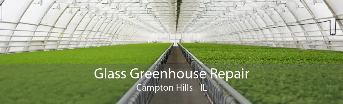 Glass Greenhouse Repair Campton Hills - IL