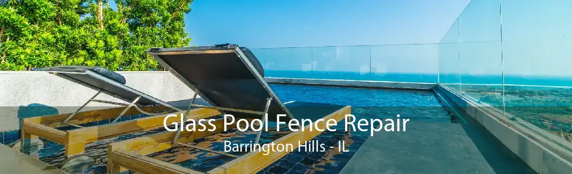 Glass Pool Fence Repair Barrington Hills - IL