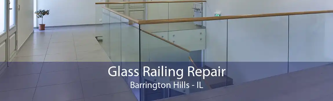 Glass Railing Repair Barrington Hills - IL