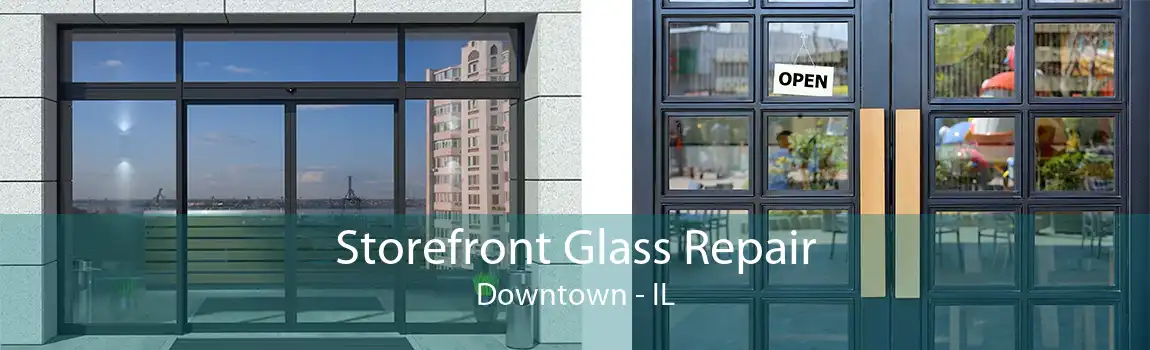 Storefront Glass Repair Downtown - IL