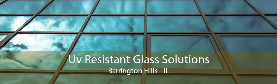 Uv Resistant Glass Solutions Barrington Hills - IL